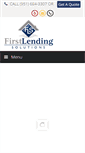 Mobile Screenshot of firstlendingonline.com